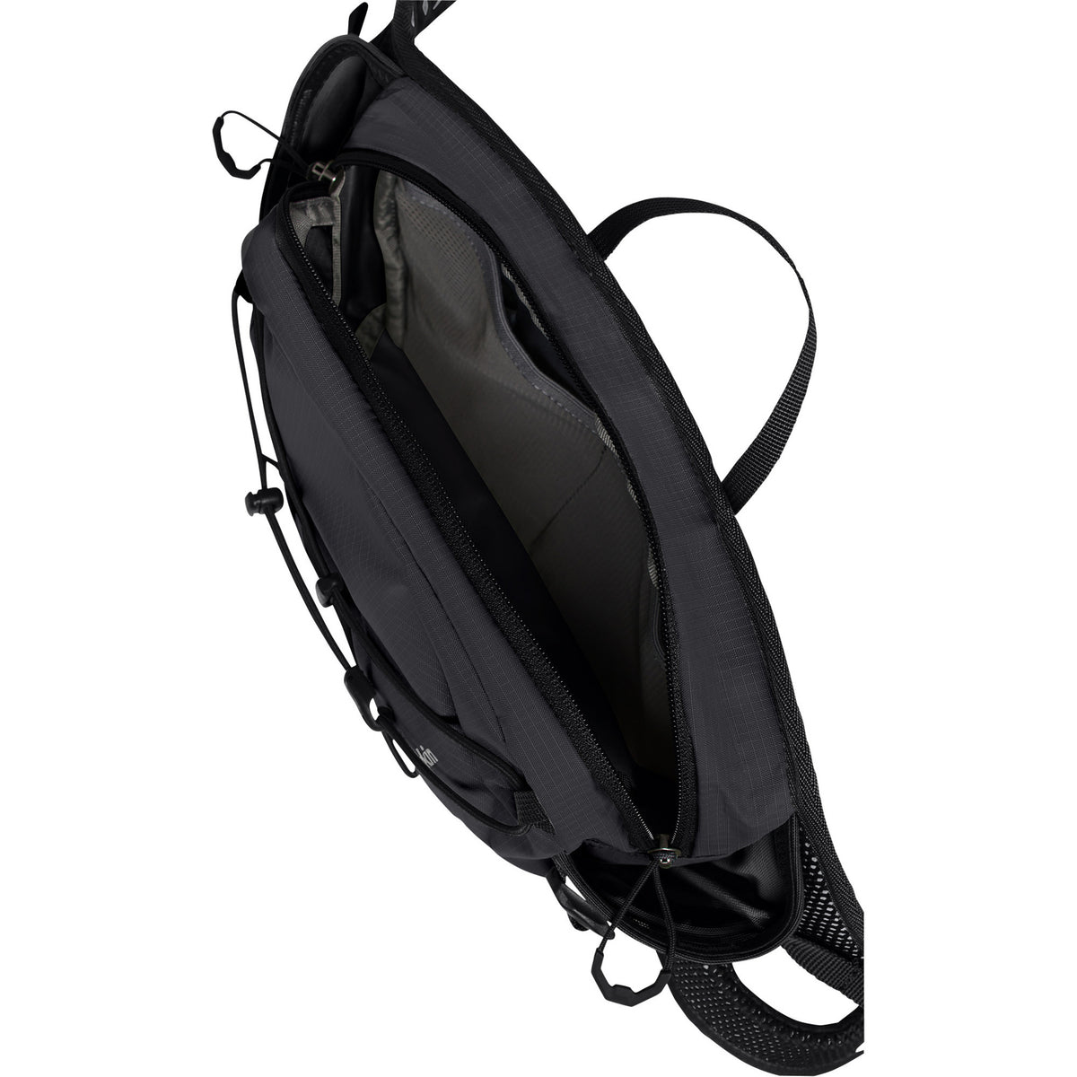 Jack wolfskin velocity hip bag (black, 4 liters)