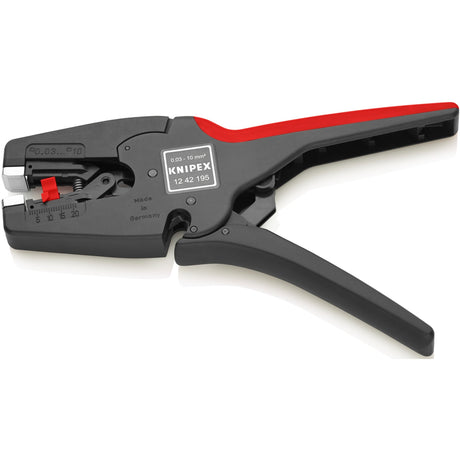 Automatyczne szczypce do ściągania izolacji Knipex multistrip 10 1242195 (czarno-czerwony)