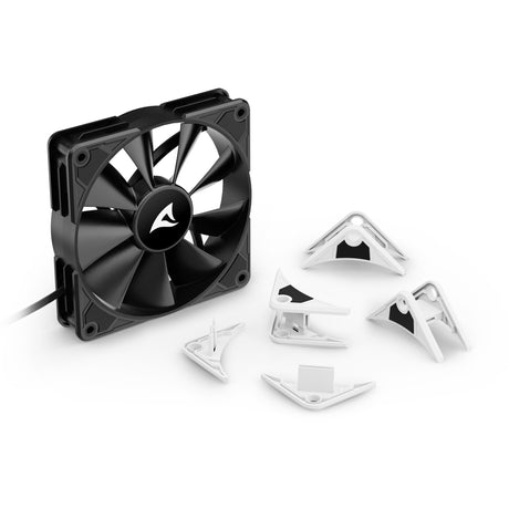 Wentylator obudowy Sharkoon Silentstorm bw120 pwm (120 x 120 x 25 mm)