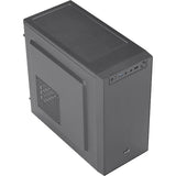 Obudowa mini tower Aerocool CS-108 (czarna | 2x USB-A)