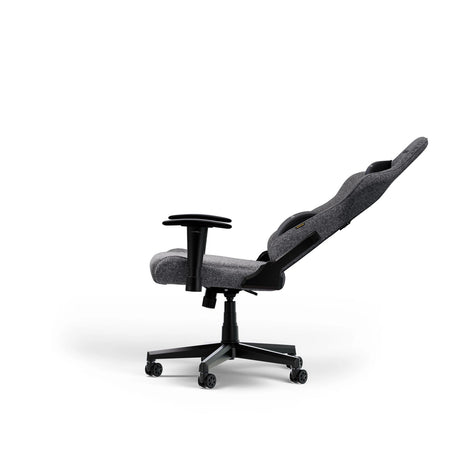 Krzesło do gier Dxracer Prince L z szarego materiału (szary)