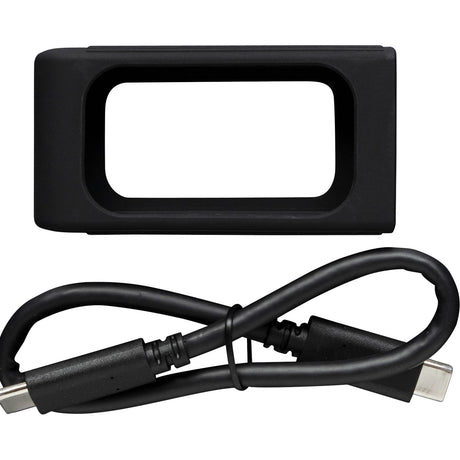 Przenośny zewnętrzny dysk SSD Kingston xs2000 4 TB (srebrno-czarny, sxs2000 2000g, USB-C 3.2 (20 GBit s))