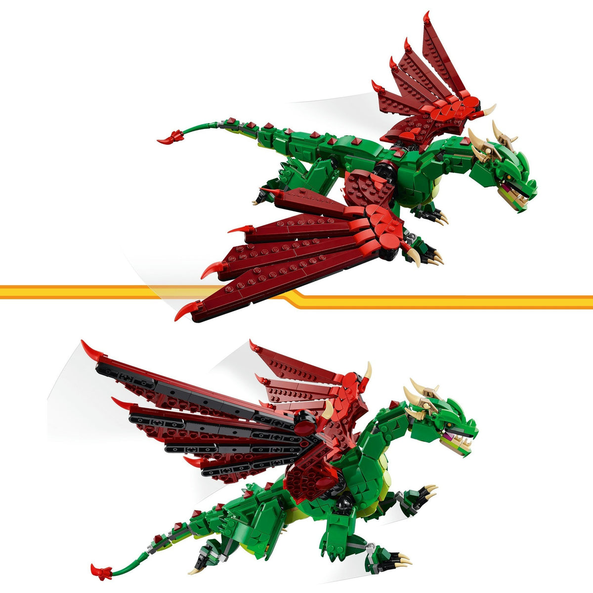 LEGO Creator 3w1 średniowieczny smok - 31161