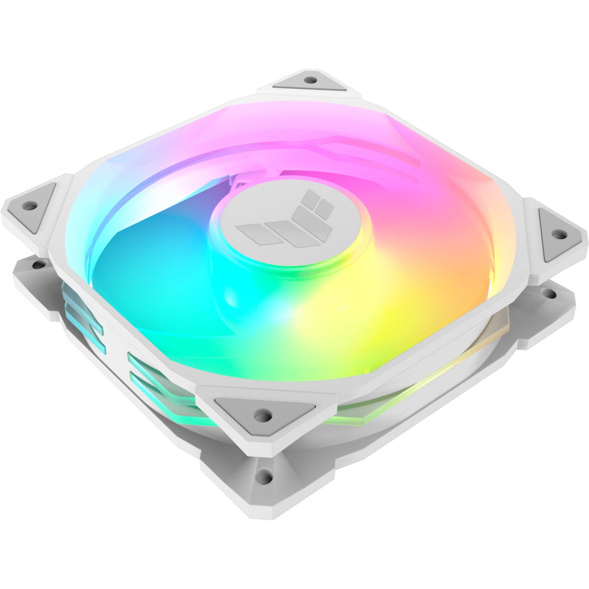 Wentylator odwróconej obudowy Asus tuf gaming tr120 argb (biały, 120 x 120 x 28 mm)