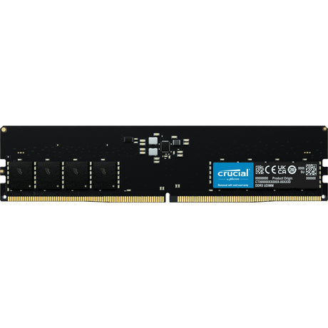 Crucial 16 GB DDR5-4800 (1x 16 GB) RAM (czarny, CT16G48C40U5)
