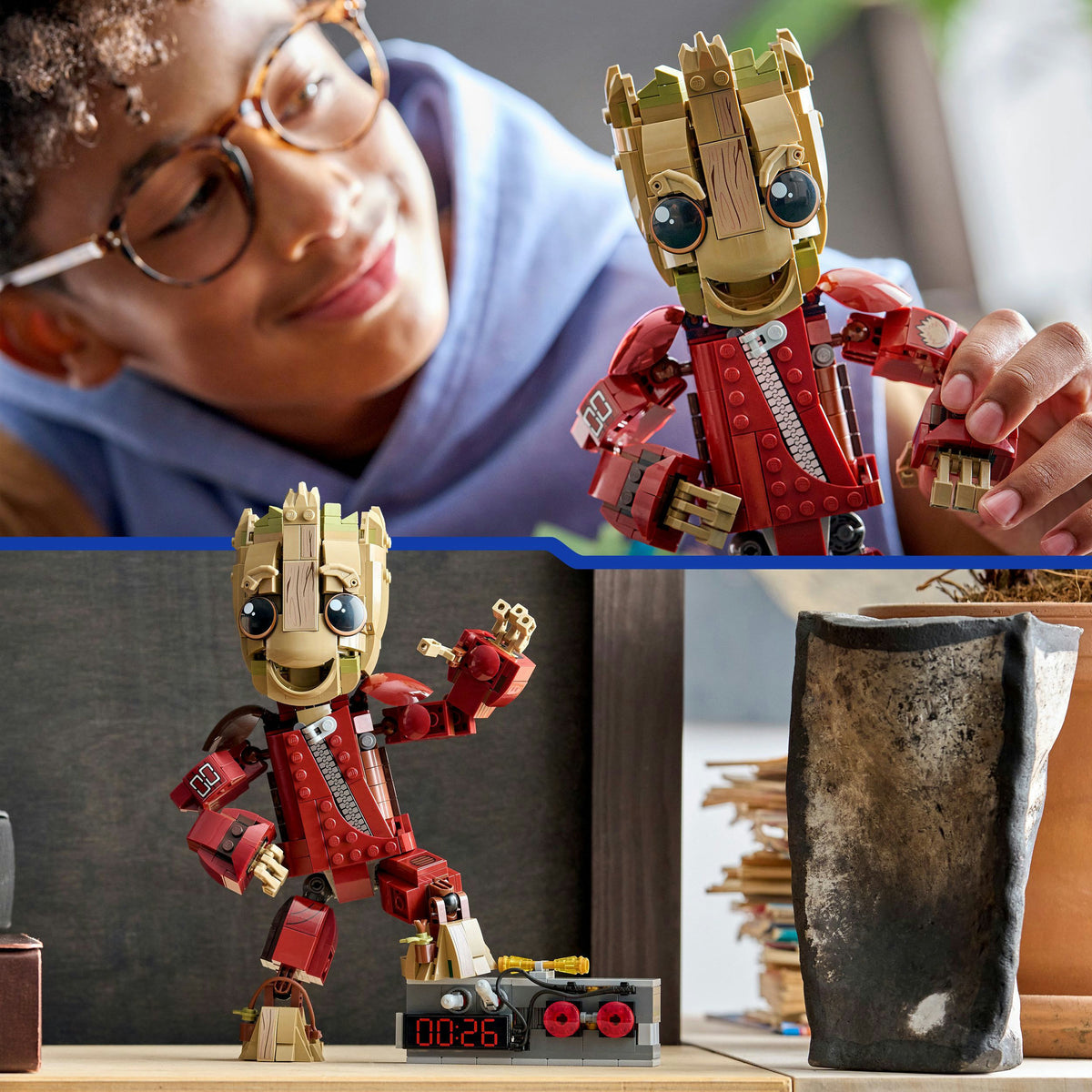 Lego Marvel Large in Ravager — zabawka superbohatera do zbudowania dla dzieci — 76341