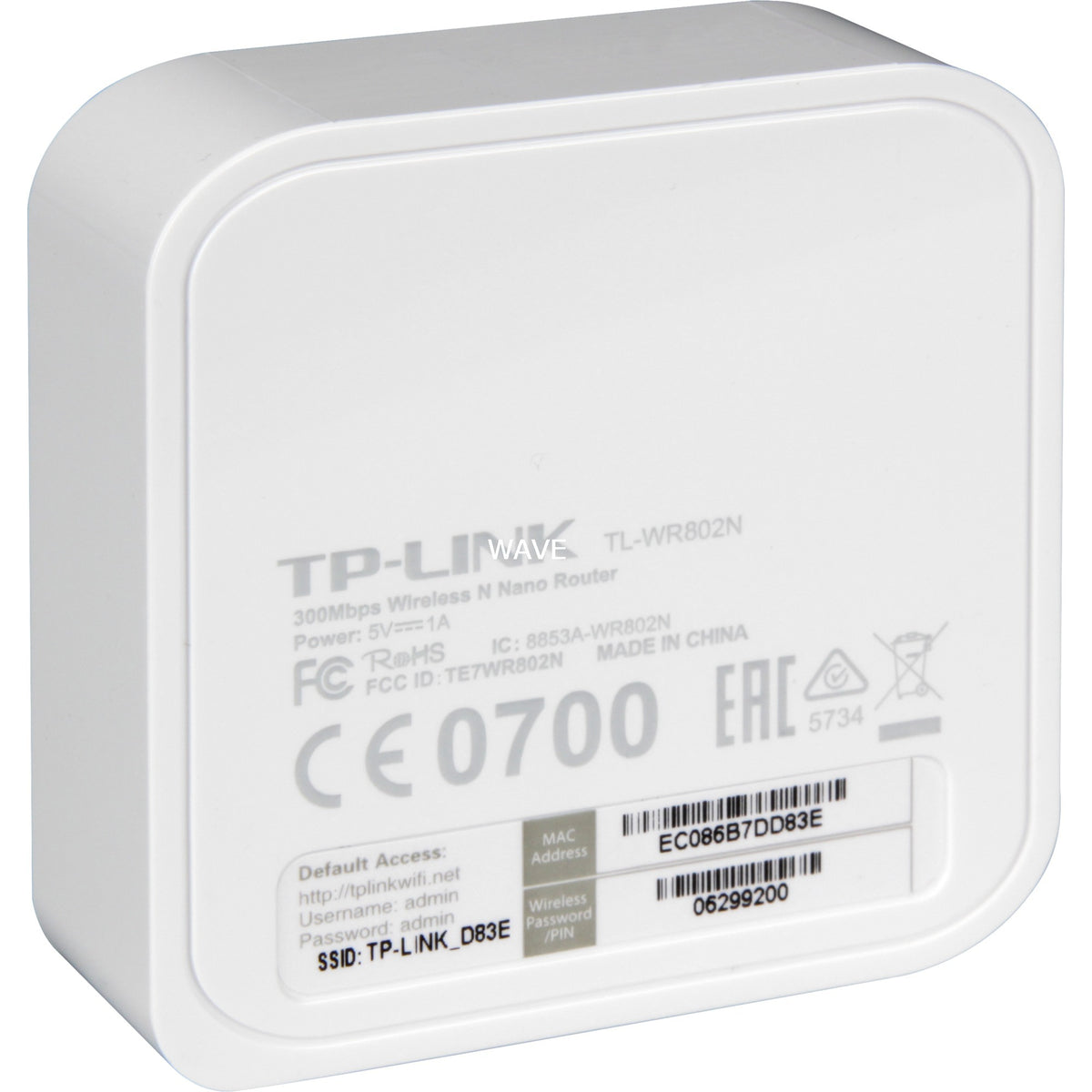 Bezprzewodowy router nano Tp-link tl-wr802n 300Mbps