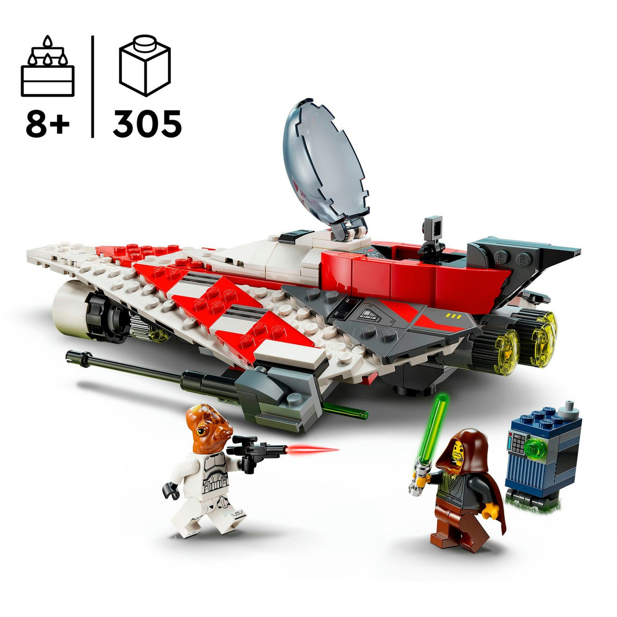 Lego Star Wars 75388 Myśliwiec Jedi Bobs