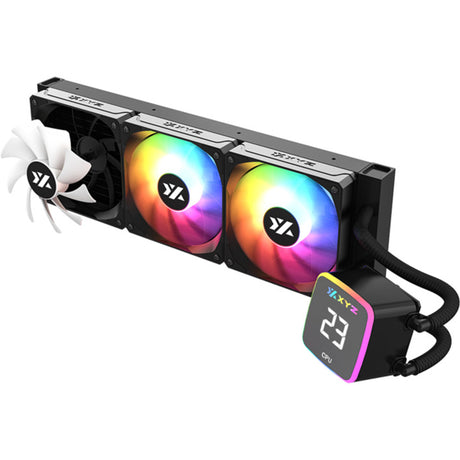 Chłodzenie wodne Xyz PC Gear Aquapulse Aio 360 (czarny, argb, pwm)