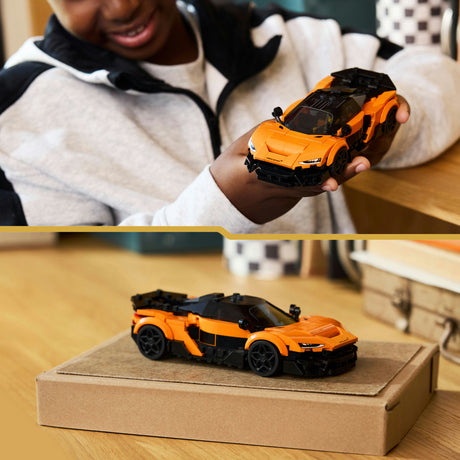 Lego® Speed Champions McLaren W1 – prawdziwy supersamochód z 1 minifigurką - samochód wyścigowy - 77257