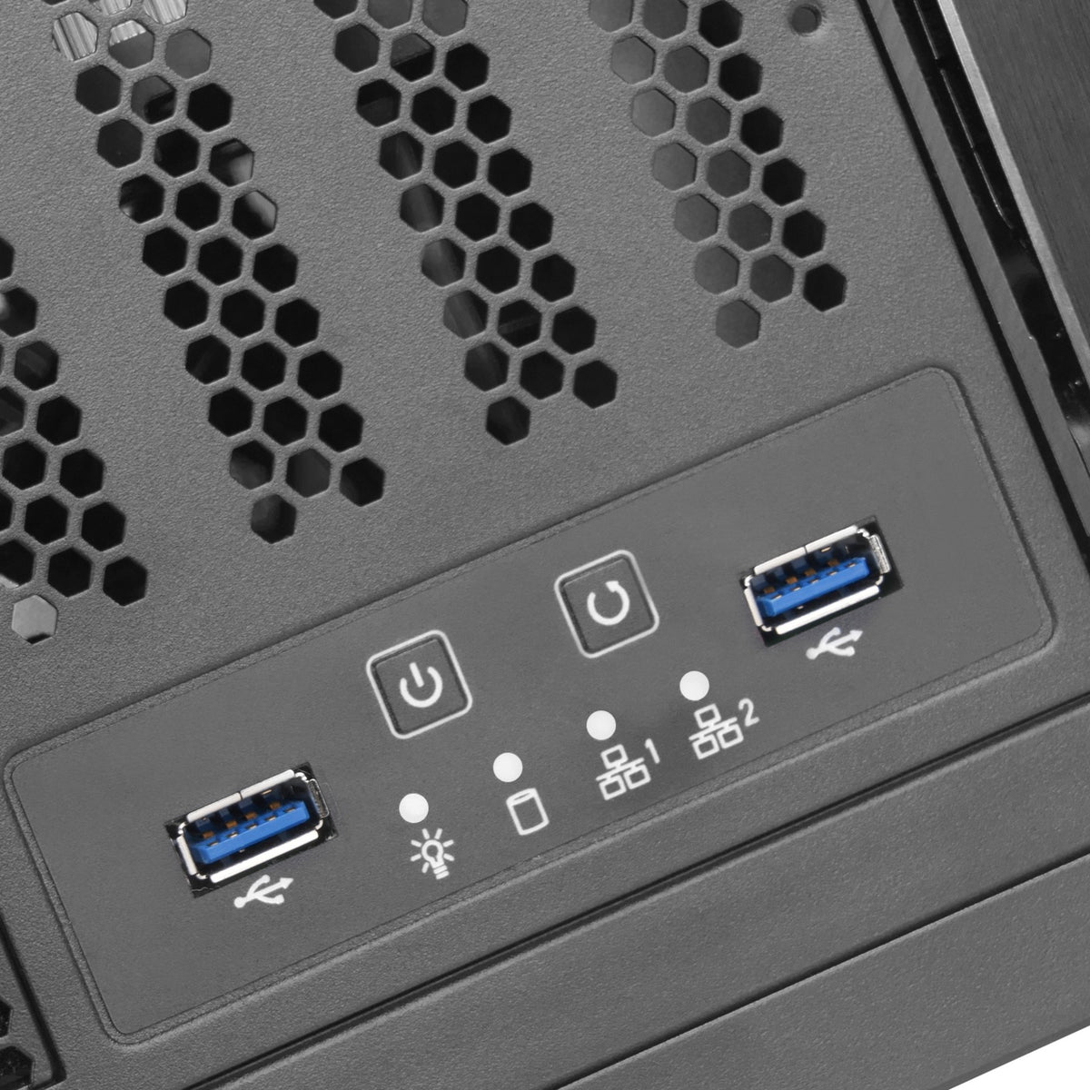 Obudowa rack Silverstone RM41-H08 (czarna | 2x USB-A 3.2 (5 Gbit s))