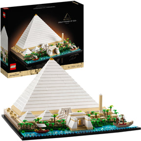 LEGO Architecture - zabawka konstrukcyjna Wielkiej Piramidy w Gizie (21058)