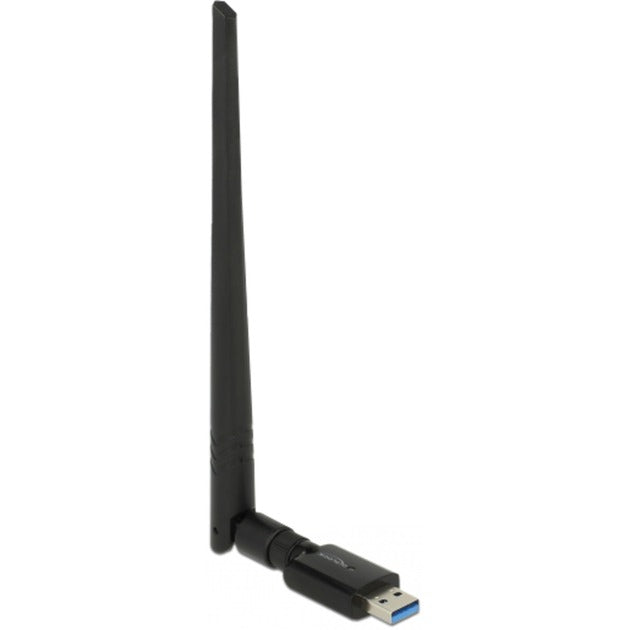 Delock Dwuzakresowa antena sztyftowa USB 3.0 WLAN (czarna)