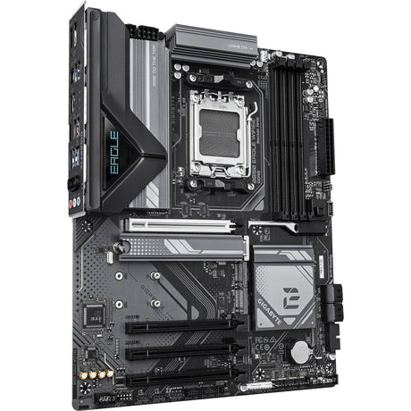 Płyta główna Gigabyte B850 Eagle WiFi6E Socket AM5 (czarno-szara, RAID, GB-LAN, WiFi 6e, BT, Sound, ATX)