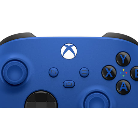 Kontroler bezprzewodowy Microsoft Xbox - Shock Blue (niebieski, bluetooth)