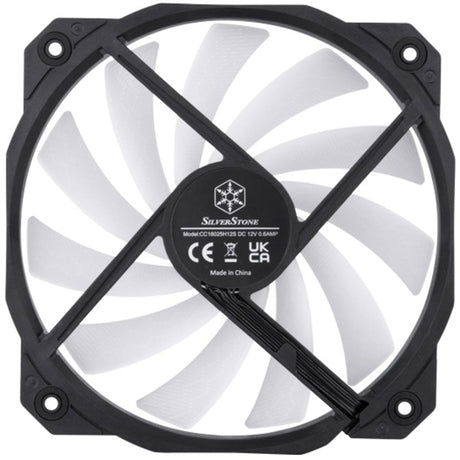 Wentylator obudowy Silverstone Shark Force 160 argb (czarny, 160 x 160 x 25 mm, pwm)