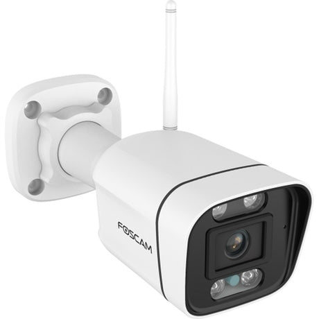Foscam v5p, dwuzakresowa kamera Wi-Fi 3k 5mp z alarmem dźwiękowym i świetlnym (biała)