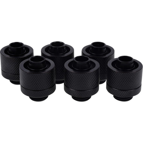 Złącze zaciskowe Alphacool eiszapfen 16 10 mm (czarne, 6 sztuk)