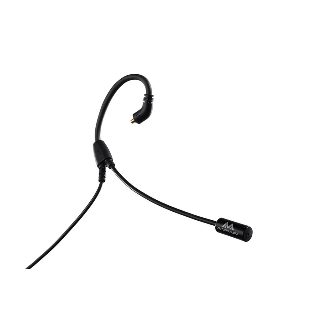 Antlion kimura microphone cable - 2-pin in-ear oortjes (zwart)