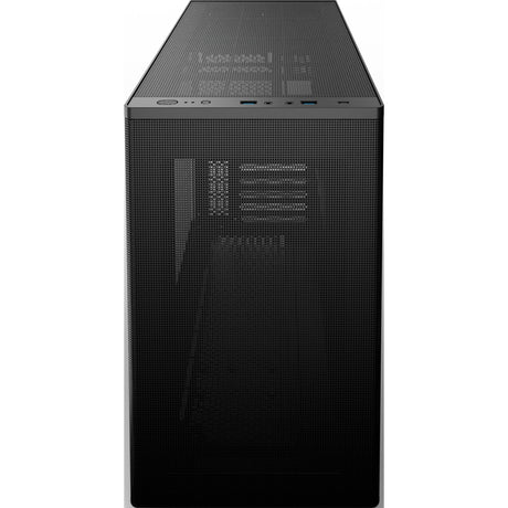 Obudowa mini mini tower Aerocool Stormfront (czarna | 2x USB-A | 1x USB-C | okienko)