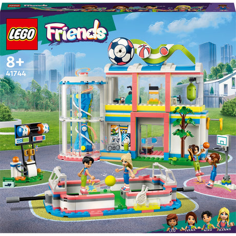 Lego friends - zabawka konstrukcyjna centrum sportowego (41744)