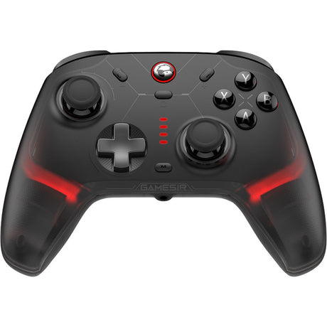 Wieloplatformowy kontroler Gamesir Cyclone 2 – Shadow Black (czarny czerwony, USB 2,4 GHz Bluetooth, Switch, Android, iOS, PC)