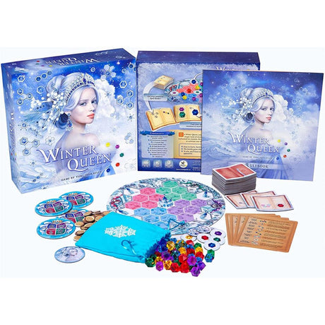 Gra planszowa Winter Queen sieci europejskiej sieci graczy (angielski, 2–4 graczy, 20–30 minut, od 10 lat)