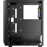Obudowa midi tower Antec ax67 argb (czarna | 3x usb-a | szkło hartowane)