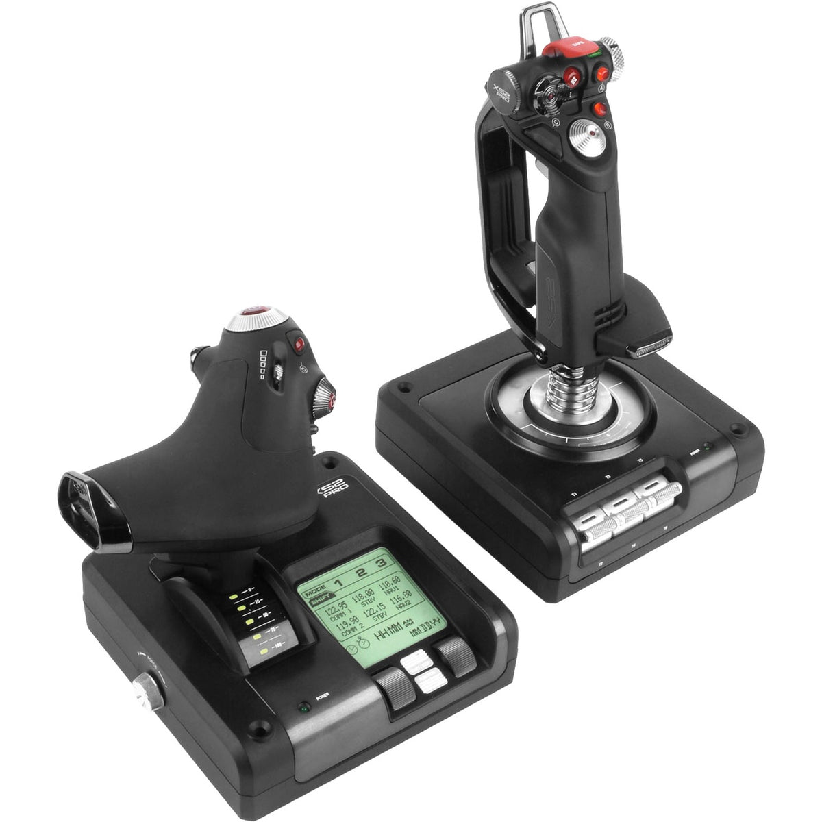 Gorące gry lotnicze Logitech g Saitek x52 pro