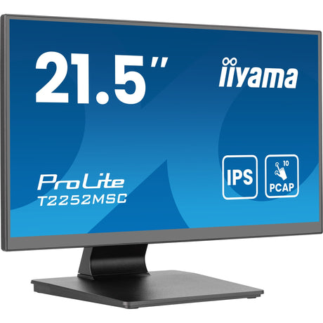 Monitor dotykowy Iiyama prolite t2252msc-b2ag 21,5 (czarny, HDMI, Display Port, 2x USB-A, USB-B)