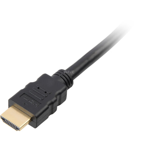 Kabel Sharkoon HDMI > DVI-D (24+1) (czarny, 1 metr)