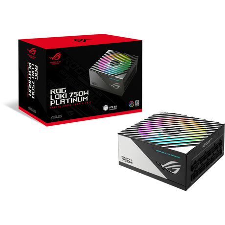 Modułowy zasilacz Asus ROG Loki SFX-L Platinum 750 W (czarny, 1x 12V-2x6, 3x PCIe)