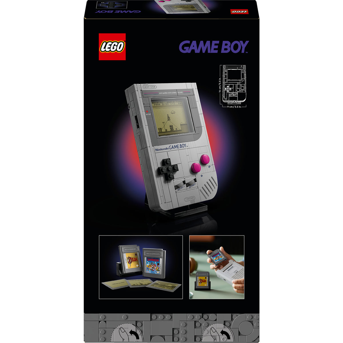 Lego Super Mario - zabawka konstrukcyjna Gameboy (72046)