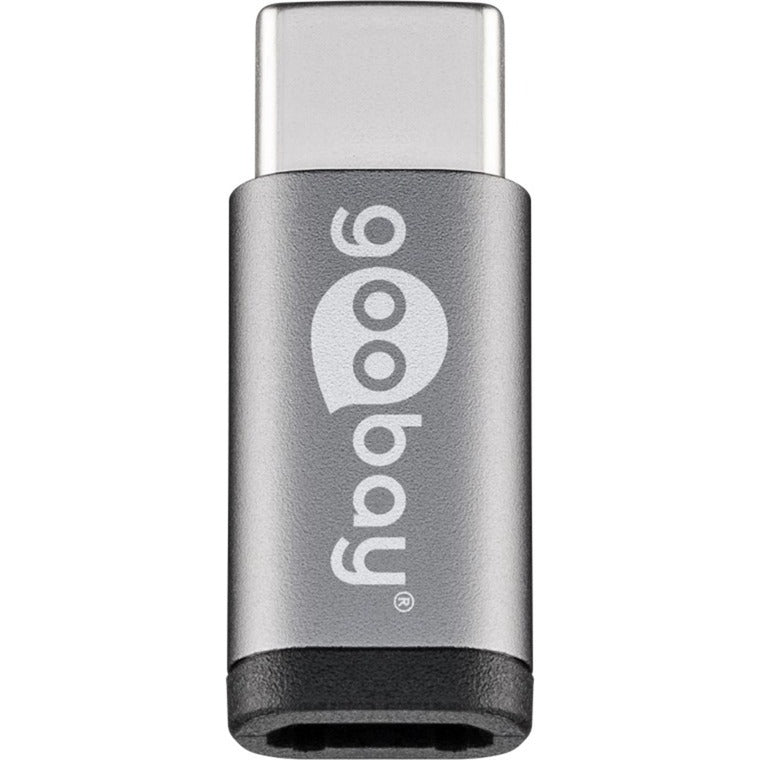 Adapter Goobay USB-C > USB Micro-B 2.0 (szary)