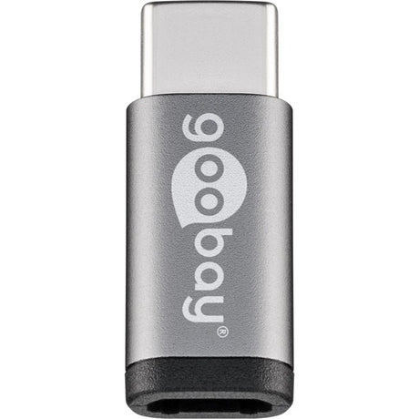 Adapter Goobay USB-C > USB Micro-B 2.0 (szary)