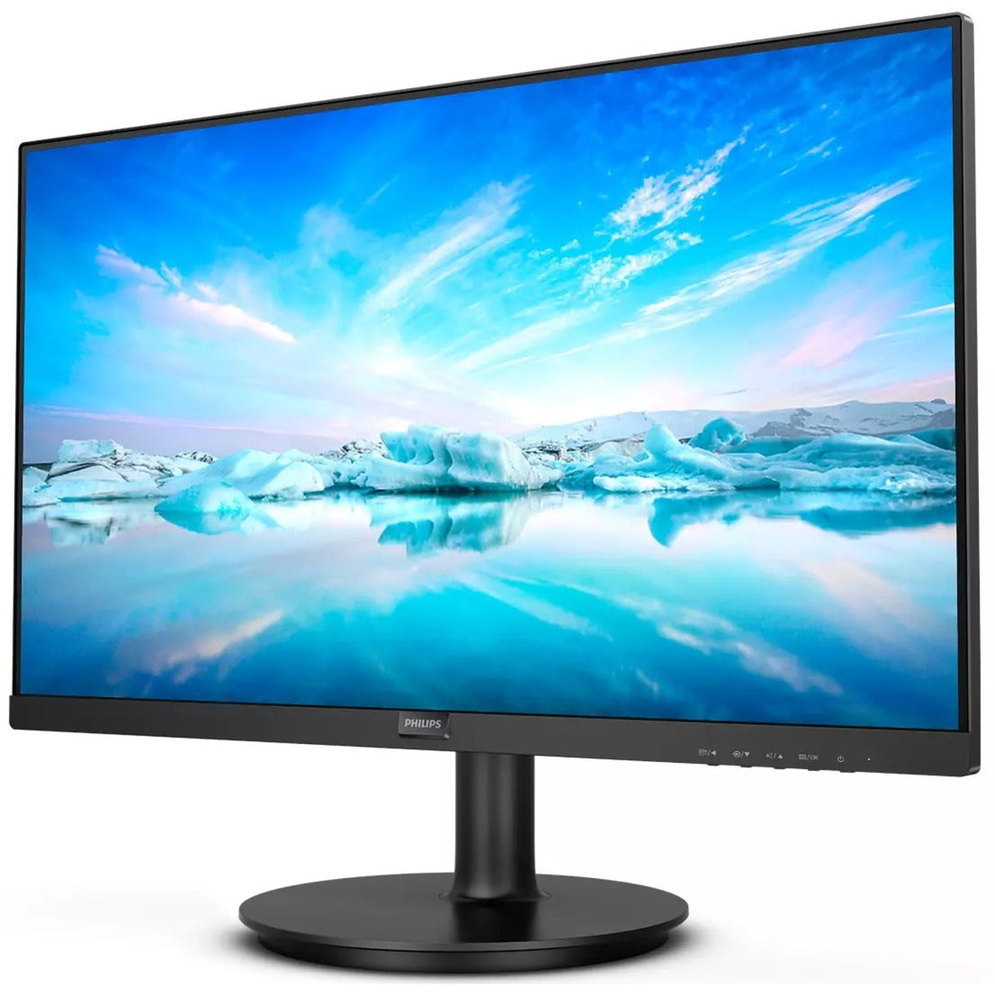 Monitor Philips v line 222v8la 22 (czarny, 1x Display Port, 1x HDMI, 1x VGA)