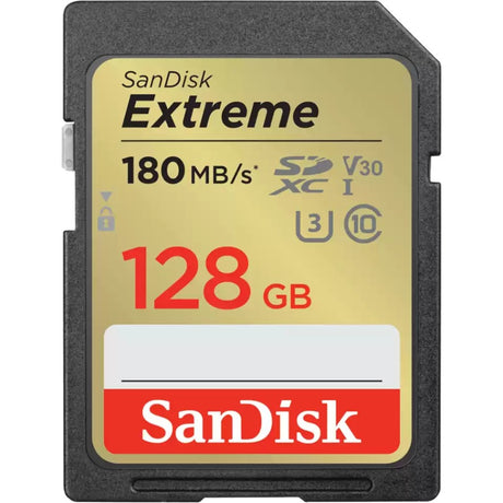 Karta pamięci Sandisk Extreme SDXC 128 GB (uhs-i u3, klasa 10, v30)