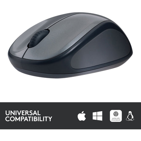 Mysz bezprzewodowa Logitech m235 (czarno-szara, nanoodbiornik)