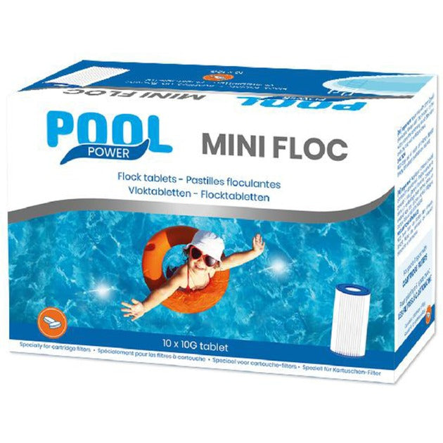 Imp Pool Rove Floc Mini, 10 x 10 g środek do czyszczenia basenu