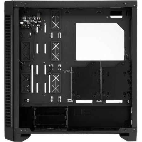 Sharkoon Elite Shark Ca200m obudowa Big Tower (czarna | 4x USB-A | szkło hartowane)