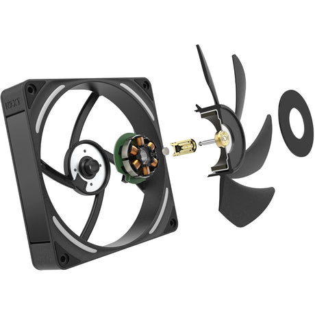 Wentylator obudowy Nzxt f120x rgb (czarny, 120 x 120 x 30 mm, pwm)