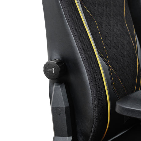 Wygodny fotel do gier Trust GXT 721 Ruya Pro Premium (czarno-żółty)