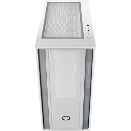 Obudowa Cooler Master Masterbox 600 Lite Midi Tower (biała | 2x USB-A | 1x USB-C | RGB | szkło hartowane)