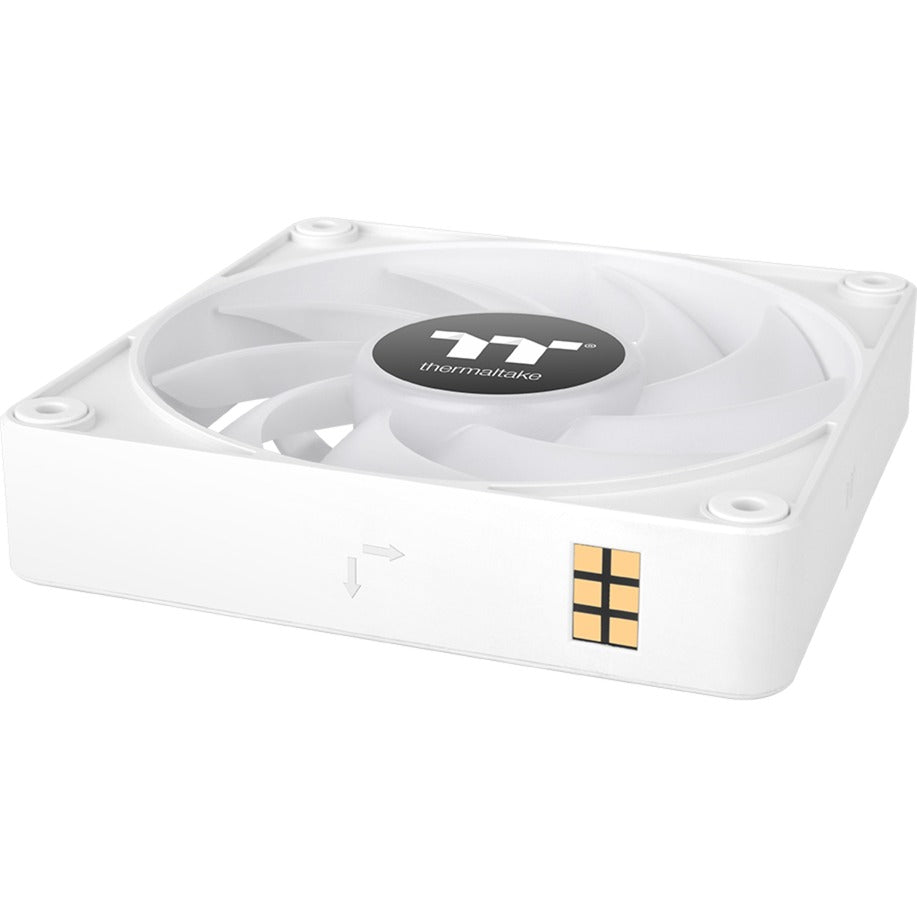 Thermaltake ct120 ex argb Sync wentylator chłodzący do komputera śnieg (zestaw 3 wentylatorów) wentylatory do obudowy (biały, 3 sztuki, 120 x 120 x 25 mm, pwm)