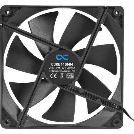 Wentylator obudowy Alphacool Core 140 mm pwm 2500 obr./min (czarny, 140 x 140 x 25 mm)