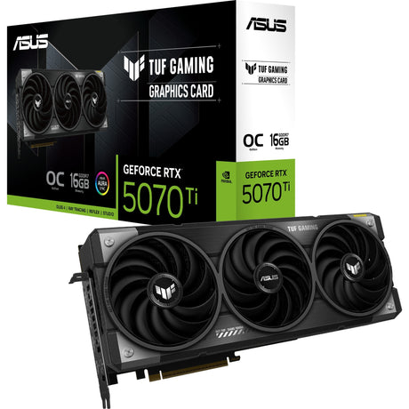 Karta graficzna Asus Tuf Gaming GeForce RTX 5070 Ti OC 16G (3x Display Port, 2x HDMI)
