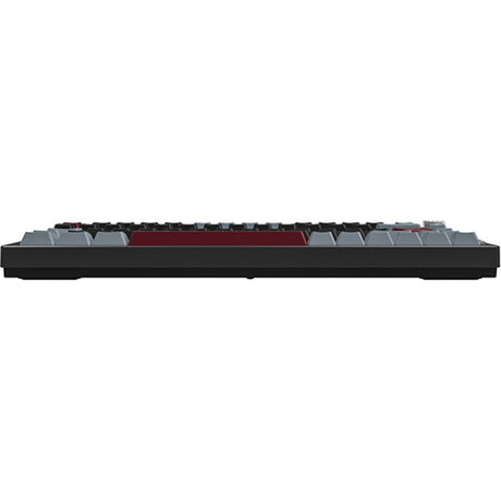 Klawiatura mechaniczna Montech mkey pro dark rgb (czarna, układ amerykański (qwerty), gateron g pro brown, 75%, hot-swap, rgb, double-shot pbt, usb-c | 2,4 ghz | bluetooth 5.2)