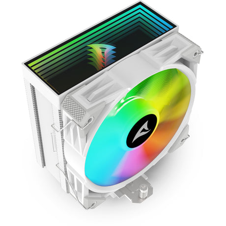 Chłodnica procesora Sharkoon a50 rgb (biała, 4-pinowe złącze wentylatora pwm)