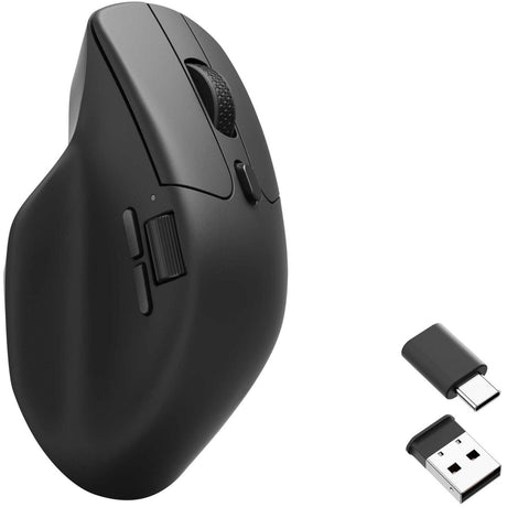 Mysz bezprzewodowa Keychron m6-a1 (czarna, 100 - 26 000 dpi, USB-C Bluetooth 5.1 2,4 GHz)