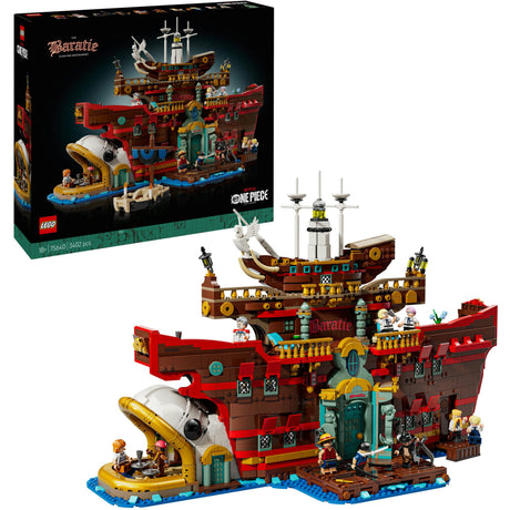 Lego® jednoczęściowy pływający baratie z restauracji - 75640